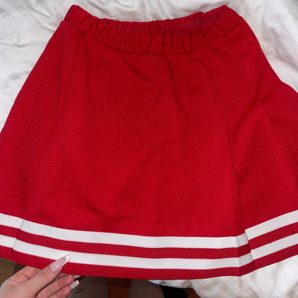 Red Cheerleading Skirt. Super Cute. Gem